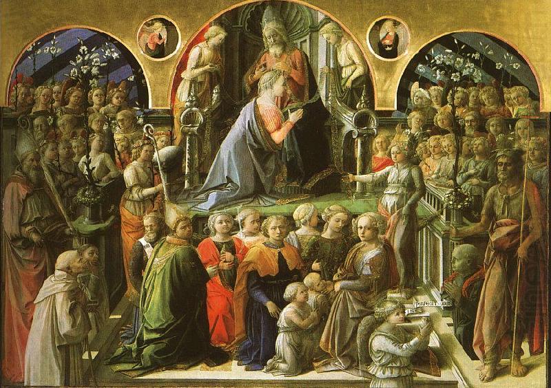 The Coronation of the Virgin, Fra Filippo Lippi